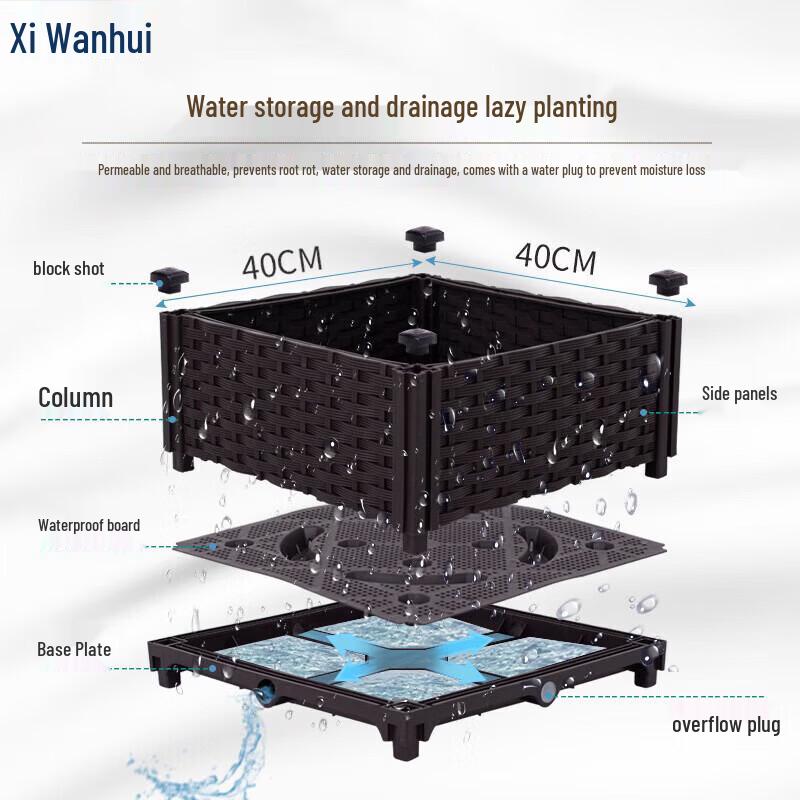 Xiwanghui Balcony Vegetable Planter Box