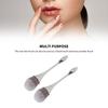2pcs Soft Bristles Nail Art Powder Brush Ergonomic Handle Powder Remover Brush  Nail Art Application