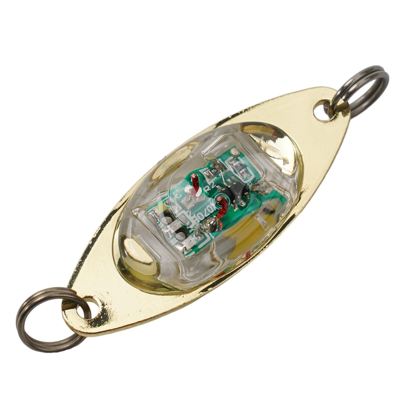 

Встроенная батарея для приманки для привлечения рыбы. Форма подводного глаза СИД цвет морской волны