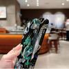 Stylish Tiger Dragon Marble Texture Printed 2 in 1 TPU+PC Phone Case for iPhone 17 16 15 14 Plus 13 12 11 Pro Max Mini XS Cover