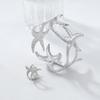 2025 Retro Starfish Gold & Silver Bracelet Ring Set for Women - Personalized Jewelry