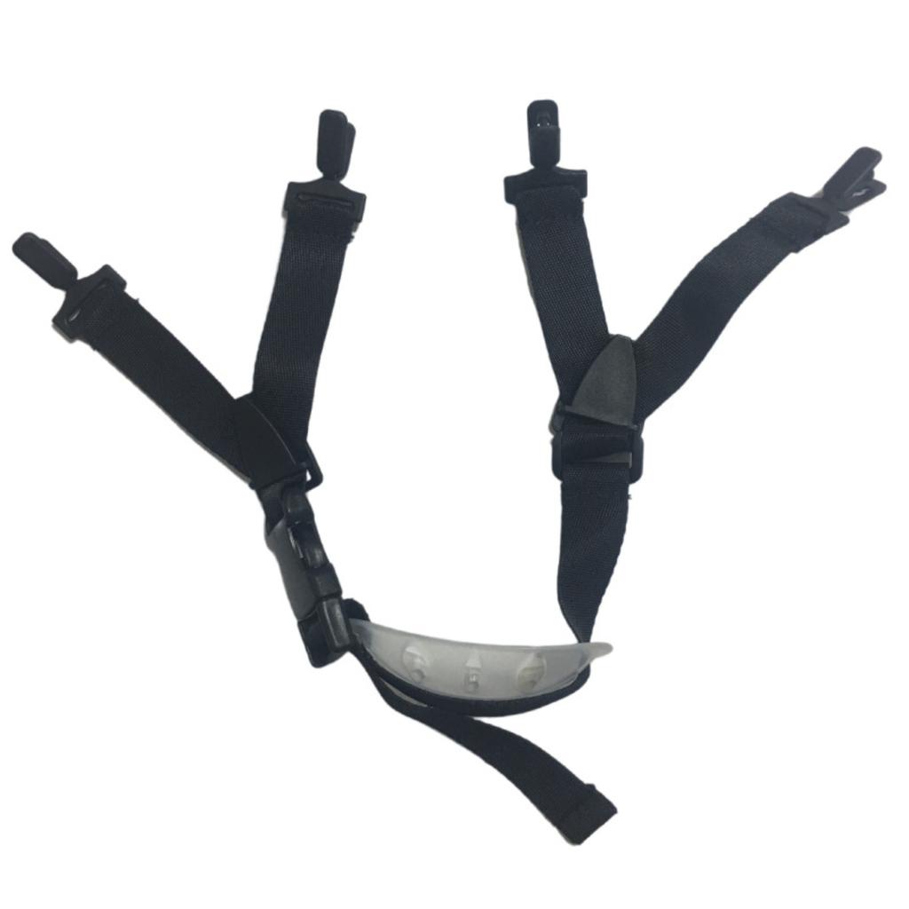 Motorcycle Helmet Chin Strap Replacement Y Shape Safety Strap Adjustable Length Durable Material Compatible with Various Helmet Models