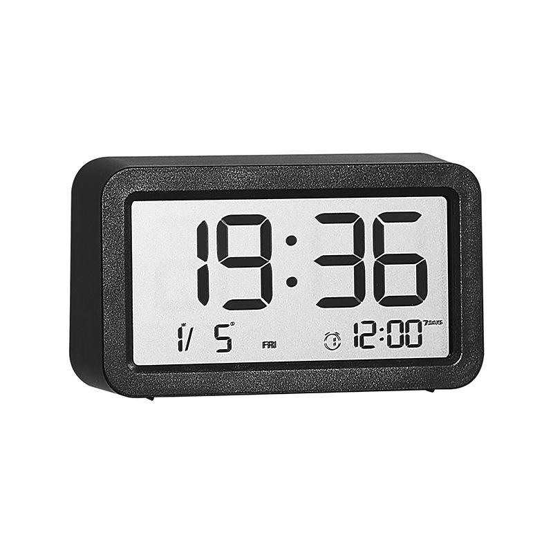 Compact Digital Alarm Clock: Multifunctional Mini Electronic Clock for Bedside or Desk, Ideal for Students (Model Q118)