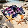 Custom Name Personalized Jujutsu Kaisen Print Beach Towel, for Trip Camping Beach Party Home Decor, Birthday Gift for Family & Friends