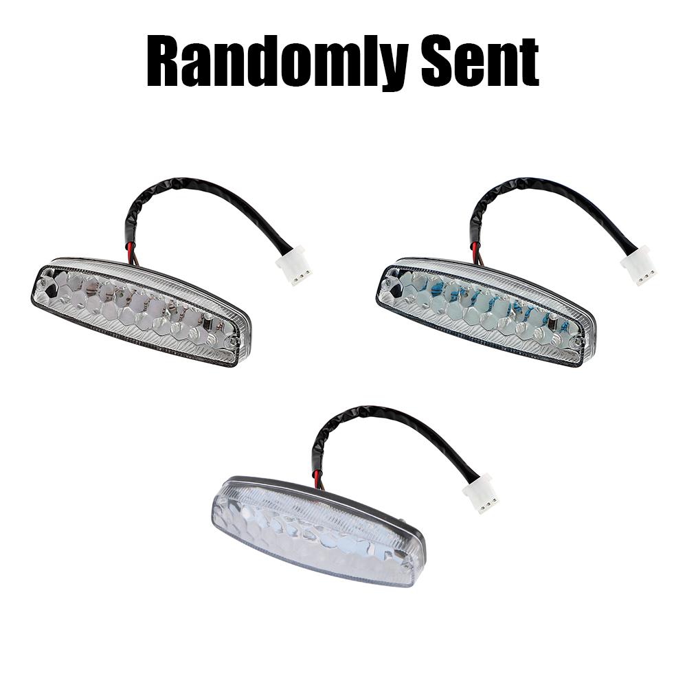 Red Cafe Racer LED Rear Lights Motorcycle Lighting For ATV Quad Kart Randomly Sent Moto Tail Brake Light Indicator Lamp