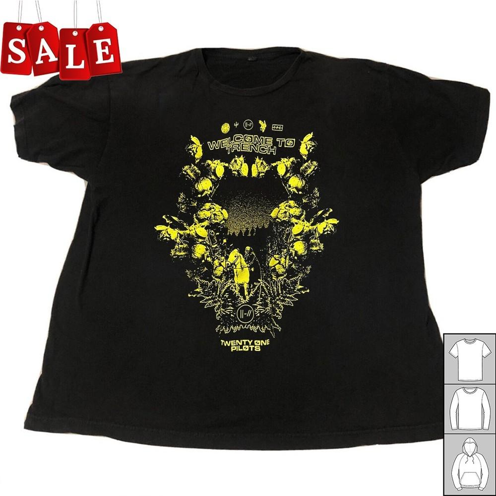 Twenty One Pilots Welcome To The Trench Christmas Unisex All Size T-Shirt OS141 Unisex T-Shirt XL