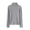 HE Basic Aesthetics Women's Cashmere Turtleneck Loose Fit Seamless Wool Sweater