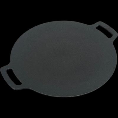 ZISIZ Cast Iron Korean BBQ Grill Pan