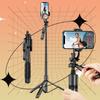 Factory Wholesale L16 Telescopic Selfie Stick with 1.53M Extendable Foldable Camera Tripod 2kg Load Capacity for Live Streaming