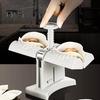 Dumpling Maker Hand Press Rustproof Non Stick Labor Saving Reusable Baking Accessories Plastic Double Head Ravioli Mold