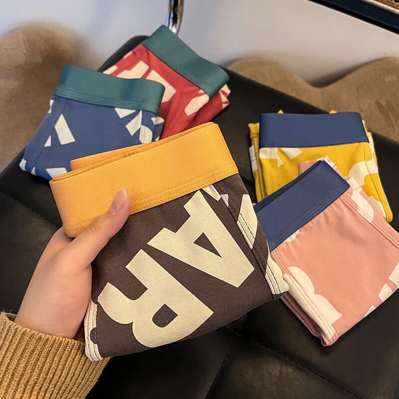 

YUZHAOLIN Мужские боксеры-брифы из 100% хлопка, 3 штуки