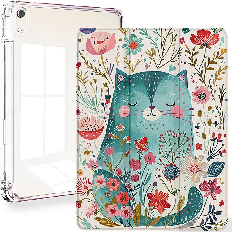 For iPad Case iPad Air 7 6 5 4 A16 11th 11 10 10th 10.9 10.2 9 9th 8 8th 7 7th 9.7 6th 5th Generation Smart Tablet Case Cover