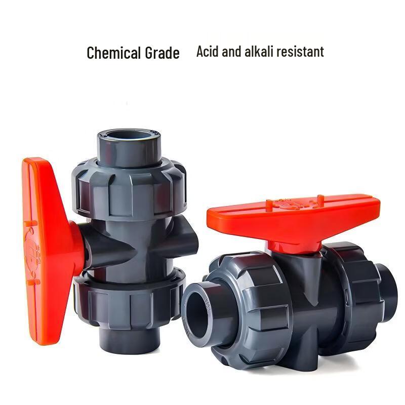 AFW UPVC Double Union Ball Valve