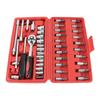 46PCS Vehicle Repair Ratchet Screwdriver Tool Complete Polished   for Motorcycle   Electric Bikes