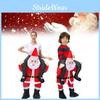 Inflatable Claus Santa Costume For Themed Party Stage Performance Gift Fashion