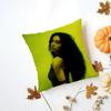 Singer Pop C-Charli X-Xcx Cushion Cover Washable Linen Pillowcase Soft For Daily Sofa Bed Home Room Decor