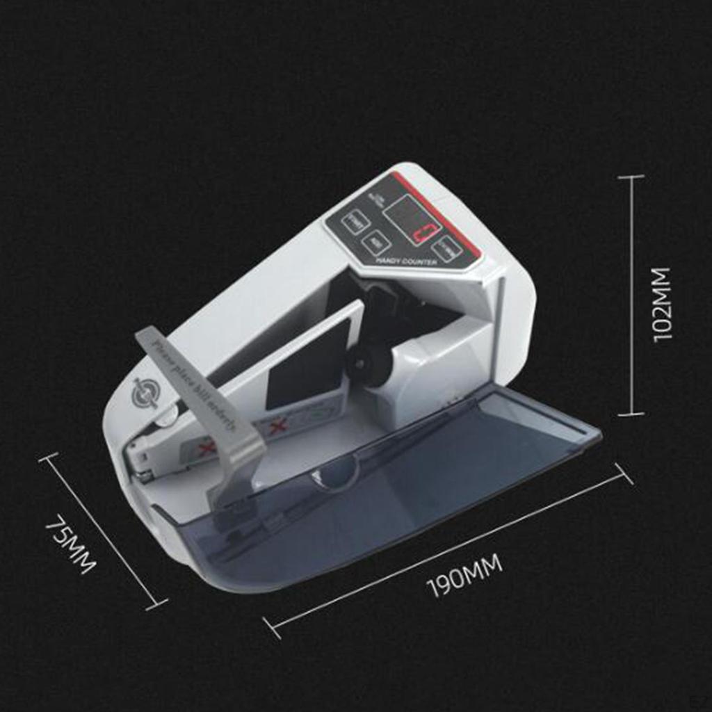 Money Counter Machine Currency Counting Multifunctional Portable Bill Handy Banknote