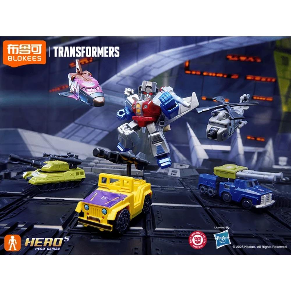 Originální verze Defender 6 Transformers Optimální Optimus Primal Cheetor Megatron Akční figurky Sestavitelný model Hračky Dárek