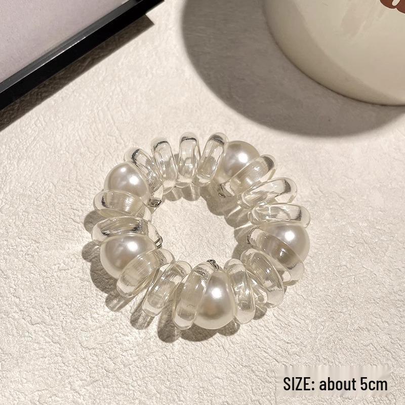 Modische bunte Haargummis - Hochelastische und strapazierfähige Bänder für Damen-Pferdeschwänze