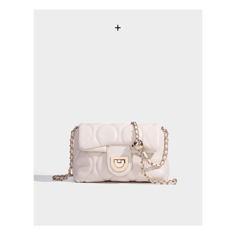 Elegant Chain Square Mini Bag For Women Fashion Versatile Single Shoulder Crossbody Handbag