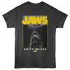 Jaws 70's Movie Coming From The Deep Amity Island Men's T Shirt