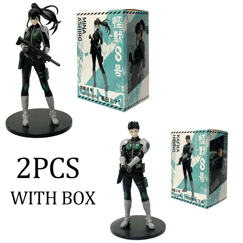 21cm Kaiju Number Eight Figure Kafka Hibino Stands Monster Form No. 8 Anime Decoration Model Ornaments