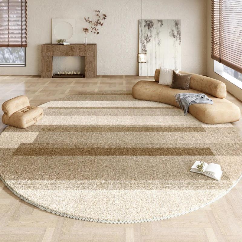 Carpet for Living Room Rug Decoration Round Carpets Large Area Plush Floor Mat Soft Fluffy Bedside Mat Thicken Rugs for Bedroom