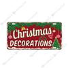 Souvenir Metal License Plate, Custom Auto Sign 15x30cm