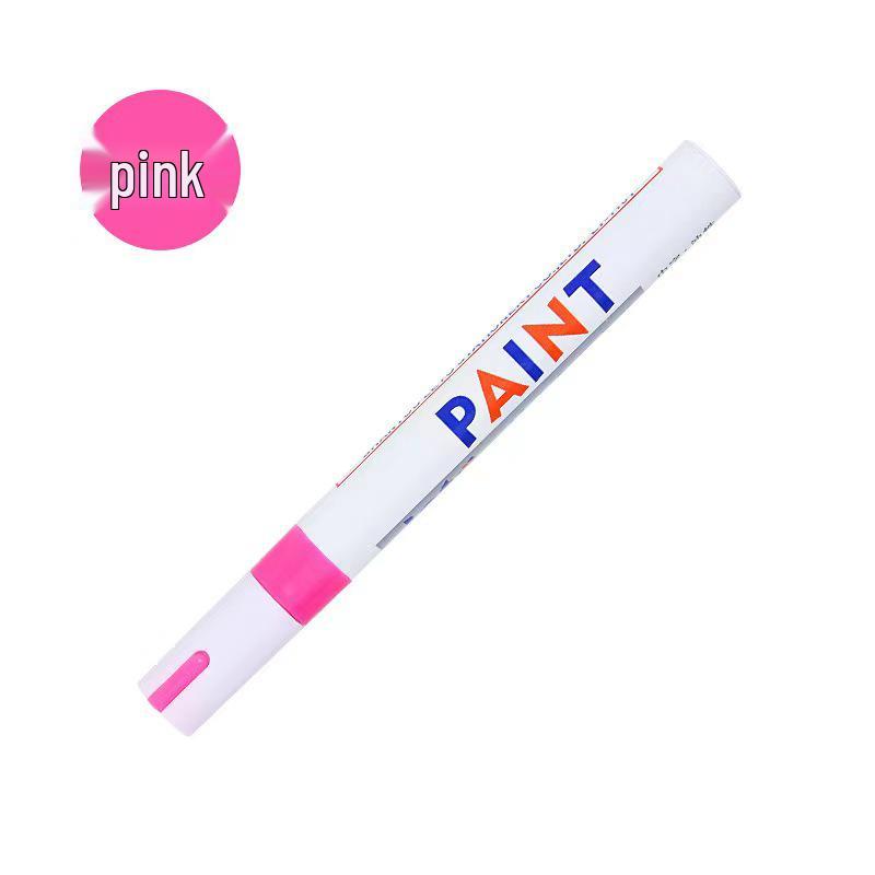 Sada 12 barevných popisovačů: Pneumatika, Auto retušování, Helma, Bílé a barevné značení pro DIY projekty