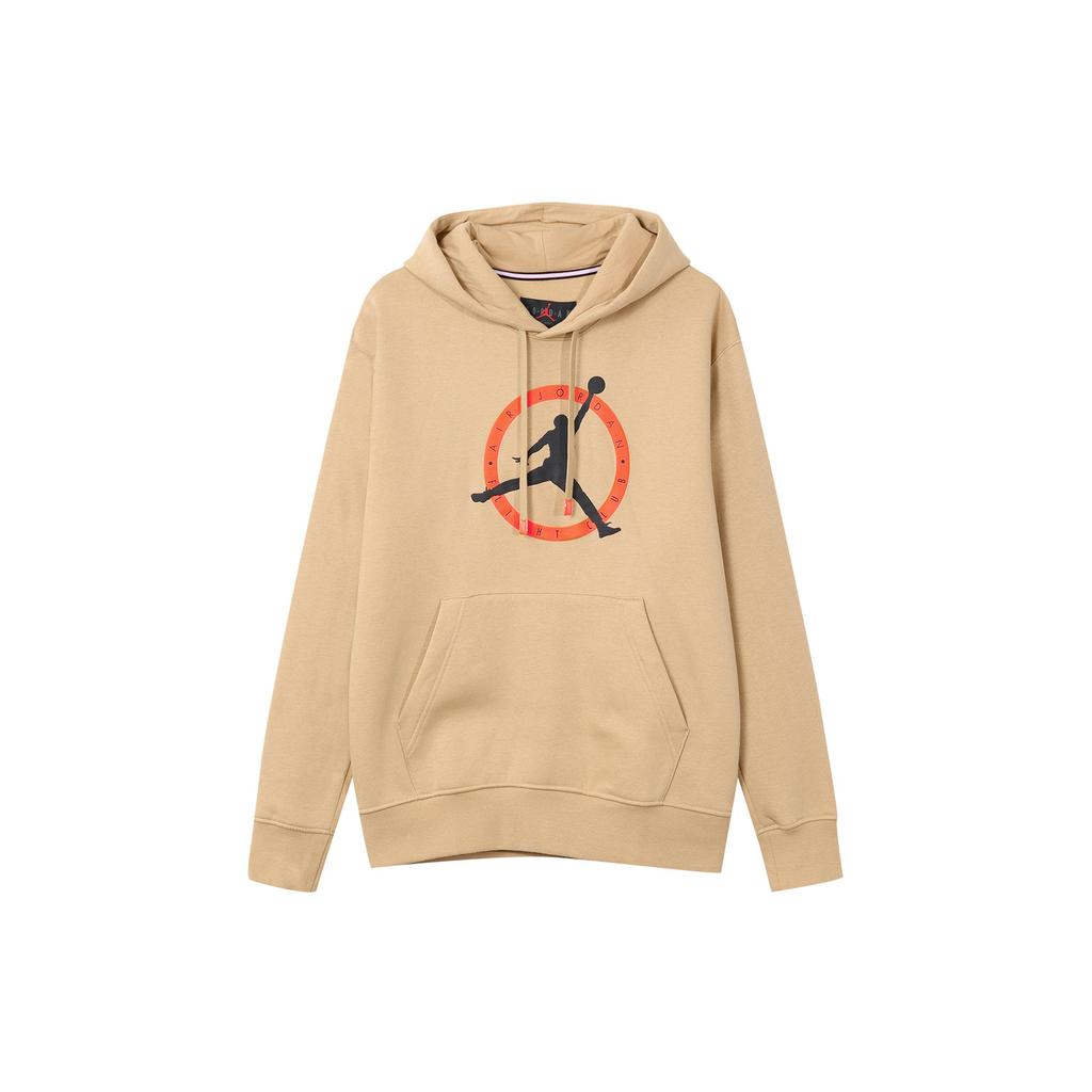 Jordan As M J Flt Mvp Gfx Flc Po Sweatshirt Men's Desert Yellow FB7051-277