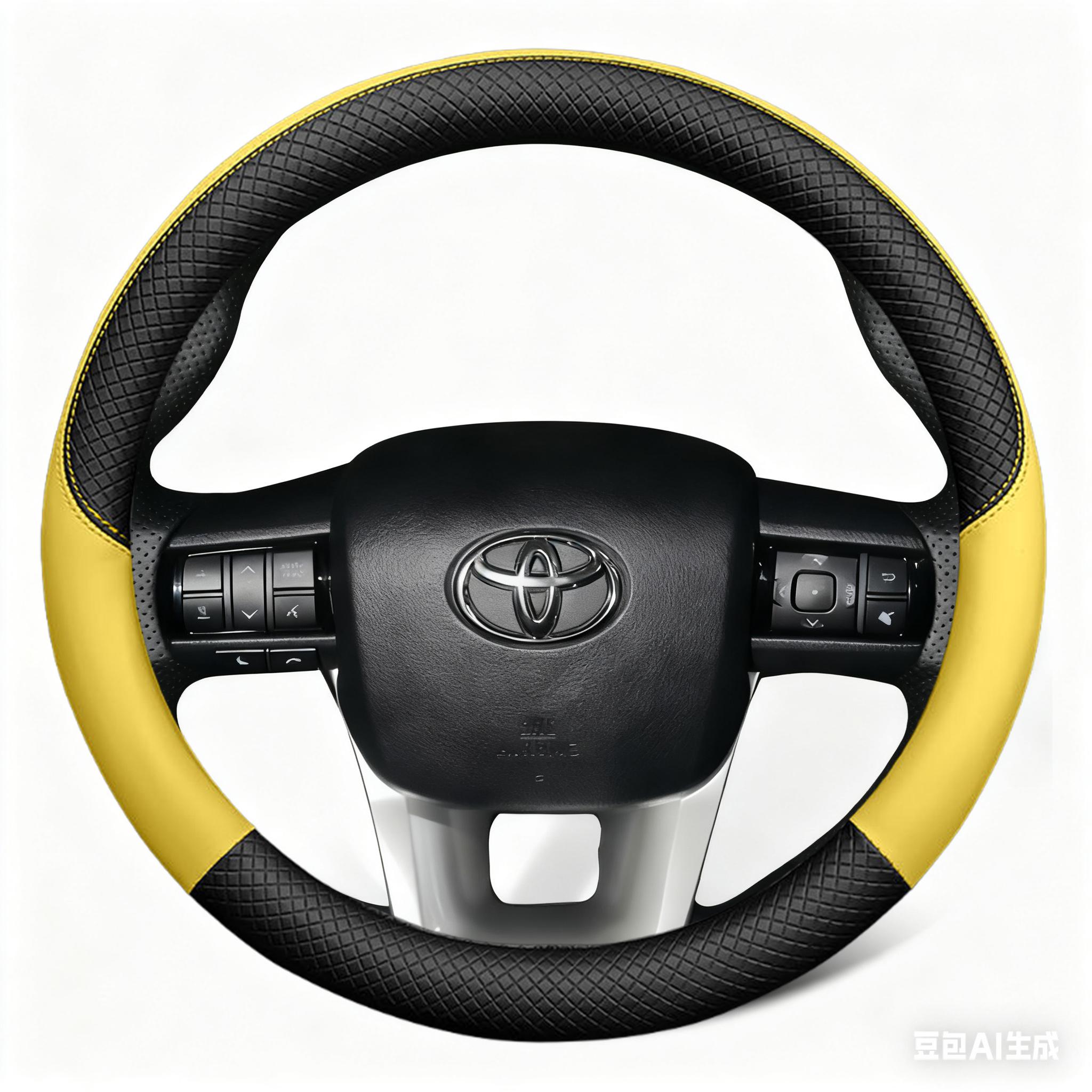 

Car Steering Wheel Cover Artificial Leather For Toyota Fortuner Hilux 2015-2021 Steering-Wheel Cover Wrap Auto Interior