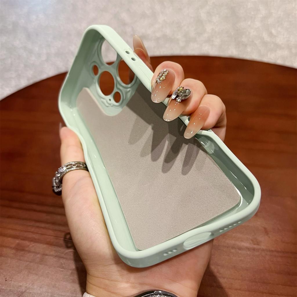 For iPhone 14 Pro Max Magnetic Case Skin Touch Liquid Silicone PC Shockproof Phone Cover