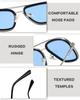 Classic Retro Square Eyeglasses Sunglasses Metal Sunglasses [SHEEN KELLY] Men's