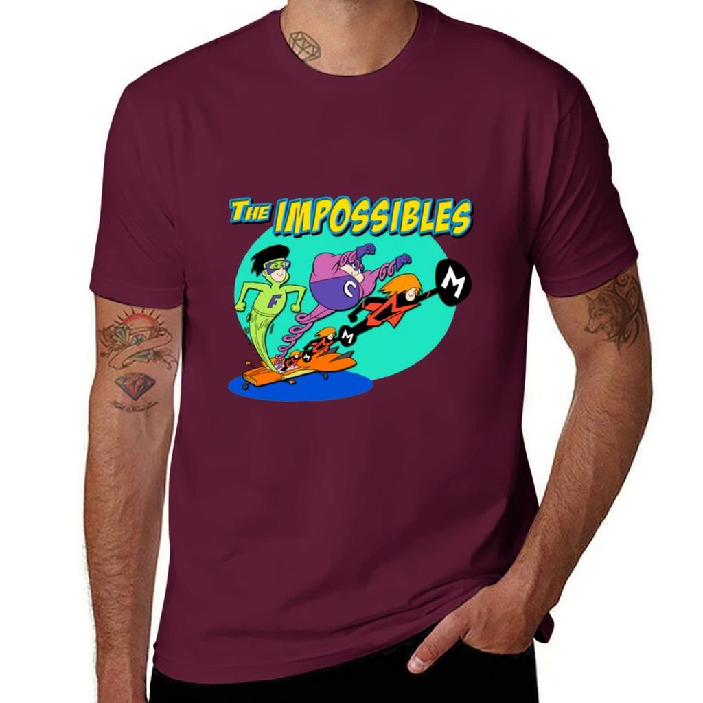 The Impossibles T-Shirt Cotton Graphic Tees Kawaii Clothes Sports Fans Man Clothes Mens Shirts Graphic Tee