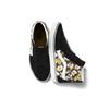 Vans Sk8 Canvas Variant Daisy Print High Top Skate Shoes Unisex Skate Shoes Black VN0A32QG9FV