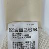 HERMES 23 Stainless Steel Ivory Wool H-Jacquard Crew Neck Long Sleeve Knit Pullover tops 36 IvoryUsed
