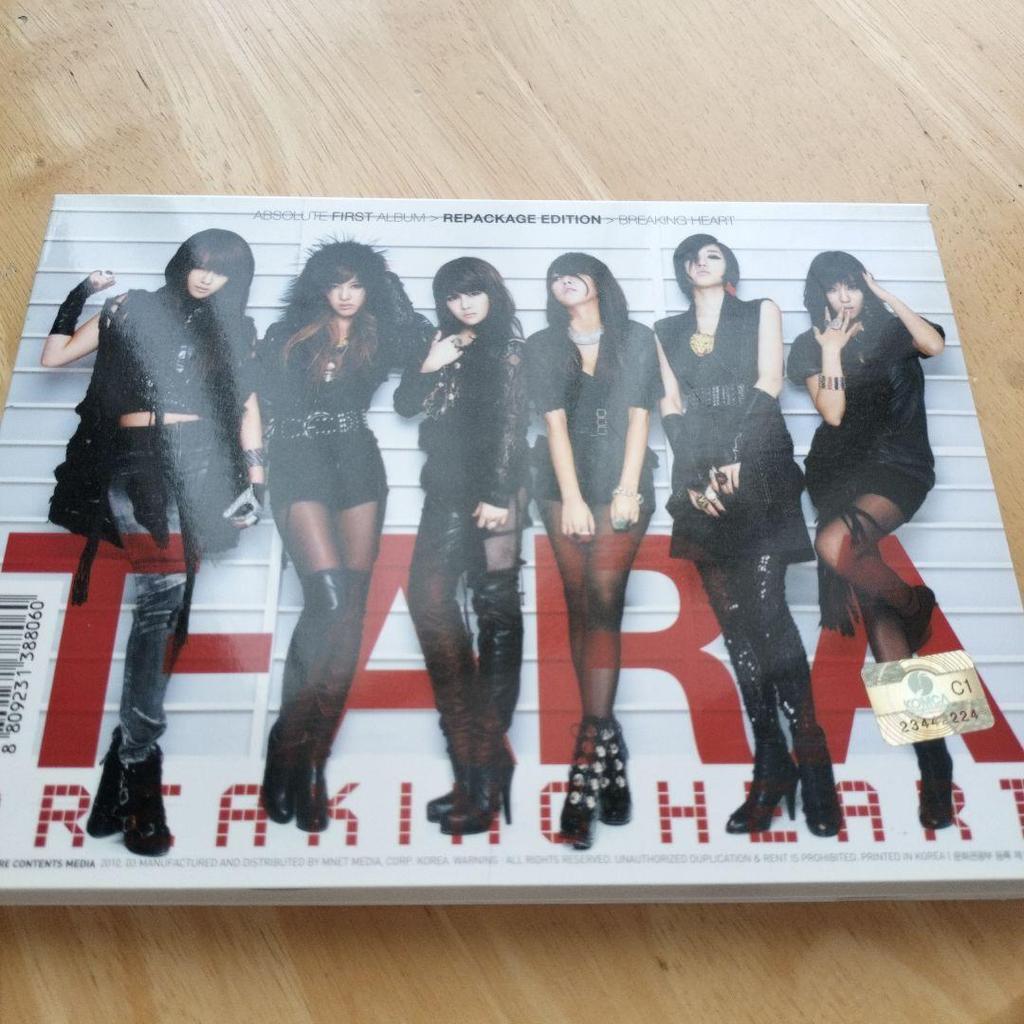 [USED] T-ara Vol. 1 - Breaking Heart (Repackage) (Korean Version)