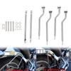 Heavy Duty Motorcycle Gear Luggage Frame Support Bracket Holder Reinforced Iron Structure For Multiple Saddlebag Styles