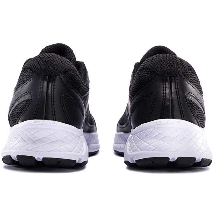 Saucony Cohesion 13 Mesh Cushioning Slip Resistant Lightweight Low top Casual Running Shoes Women's Black White S10559-1