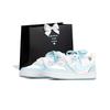 Court Borough Shopping Bag, Ice Blue Mint Slip Resistant Abrasion Resistant Skateboard Shoes Women's Blue White DV5456-103(Team2364-S-BOX)