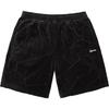 Supreme Patchwork Velour Short Black
