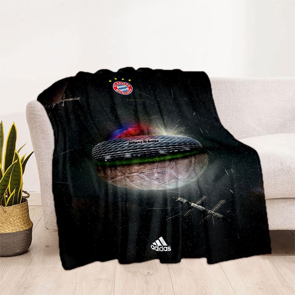 Bayern Munich Blanket Durable Comfort Perfect for Bed Sofa Office for All Seasons Warmthful Decor Perfect Gift for Relatives and Friends