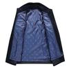 Autumn/Winter Men's Non-Iron Woolen Business Coat with Thick Lining, Fashionable.