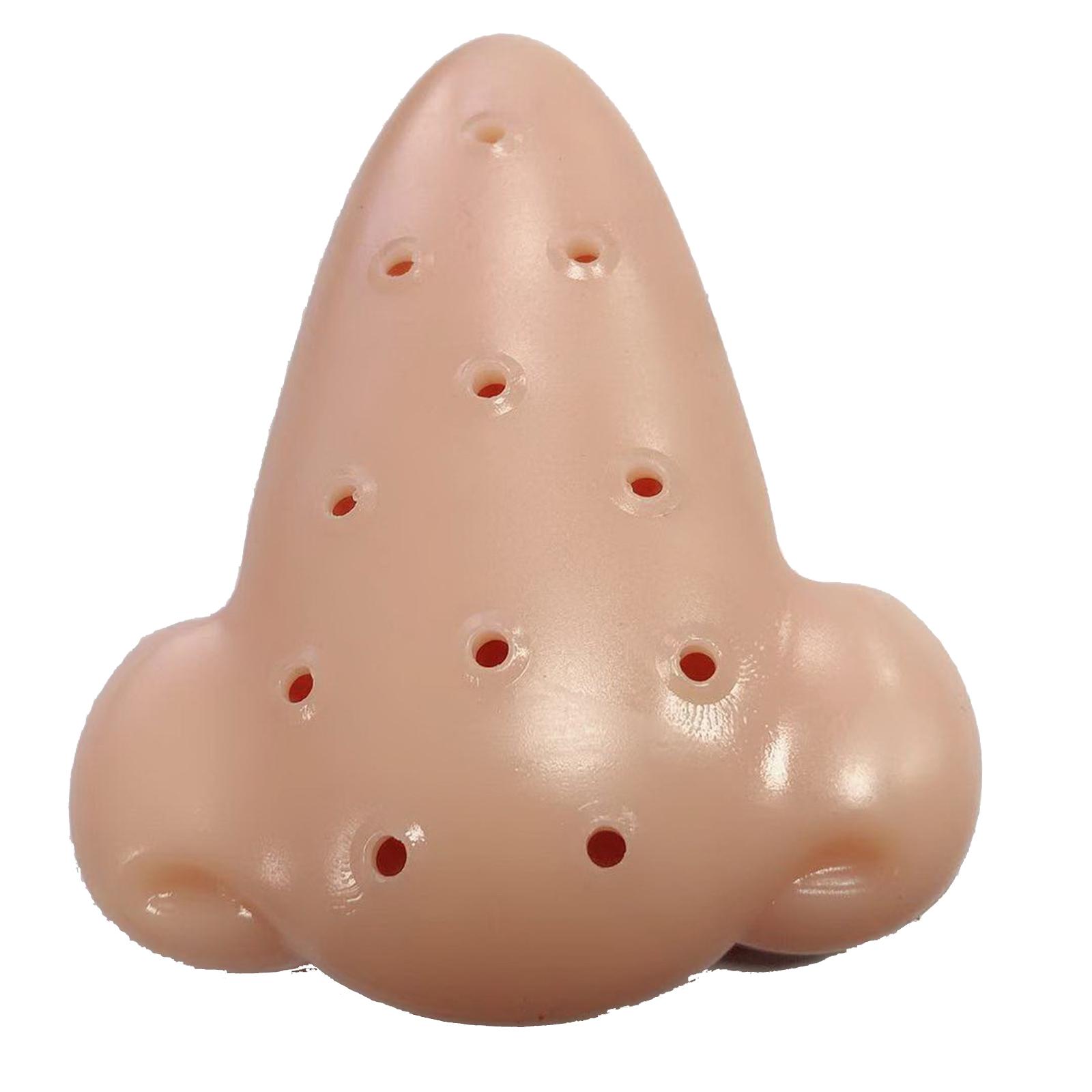 Pimple Popping Stress Relief Toy Spot Pimple Popping Toy Decompression Relief Nose Toy белый