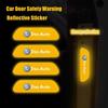 Car Door Safety Warning Reflective Mark 3D Sticker Auto Styling For VW Volkswagen Golf Polo Passat Touran Accessories