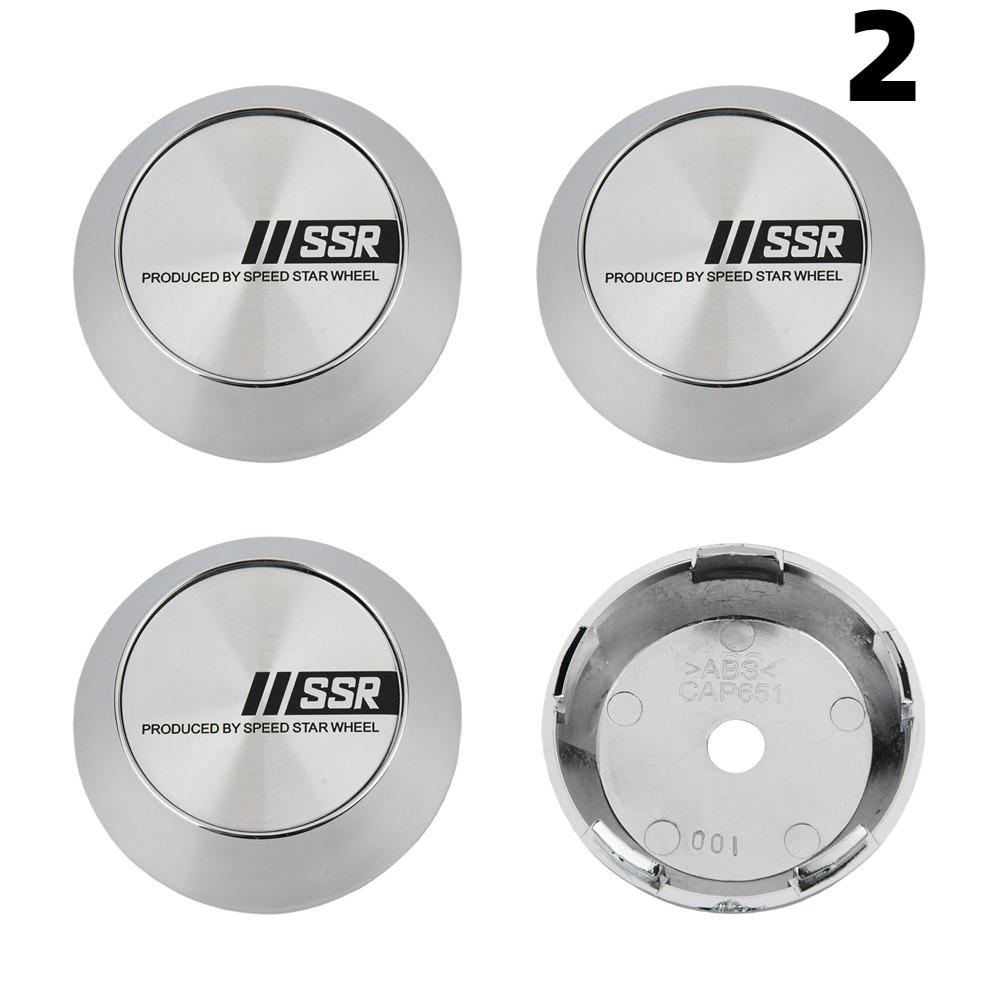 1Set/4PCS 65MM & 68MM Cap For Rims SSR XXR Emblem Wheel Center Cap Sport Car Logo Wheel Cover Hub Caps