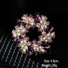 Exquisite Peony Brooch: High-End Chinese Style Floral Pin for Women, Classical Fashion Accessory & Gift
