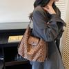 Leopard Print Large Capacity Crossbody & Shoulder Bag for Women - 2025 Leather Suede Tote