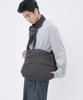 MISEKISEOUL MEN Flap Washed Cross Bag Charcoal