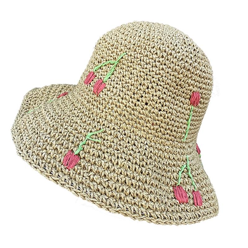 

Женская вязанная крючком шляпа-ведро, милая женская спортивная кепка в рыбацком стиле для женщин и подростков, повседневная весенне-летняя солнцезащитная кепка